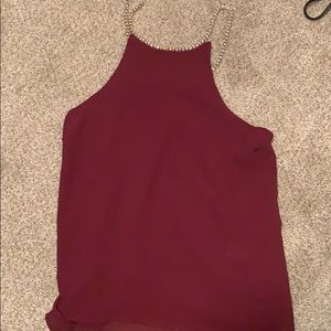 Charlotte Russe beaded tank